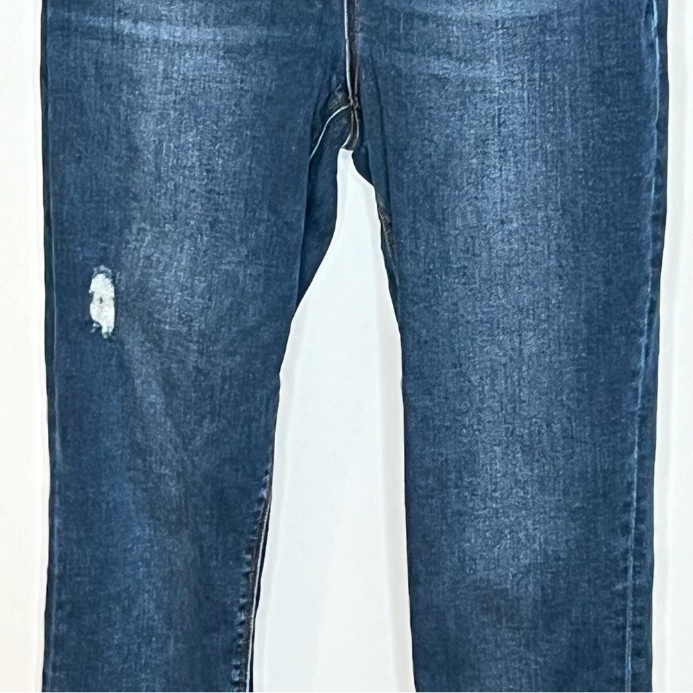 SPANX Distressed Ankle Skinny Jeans Size Medium - Picture 7 of 12